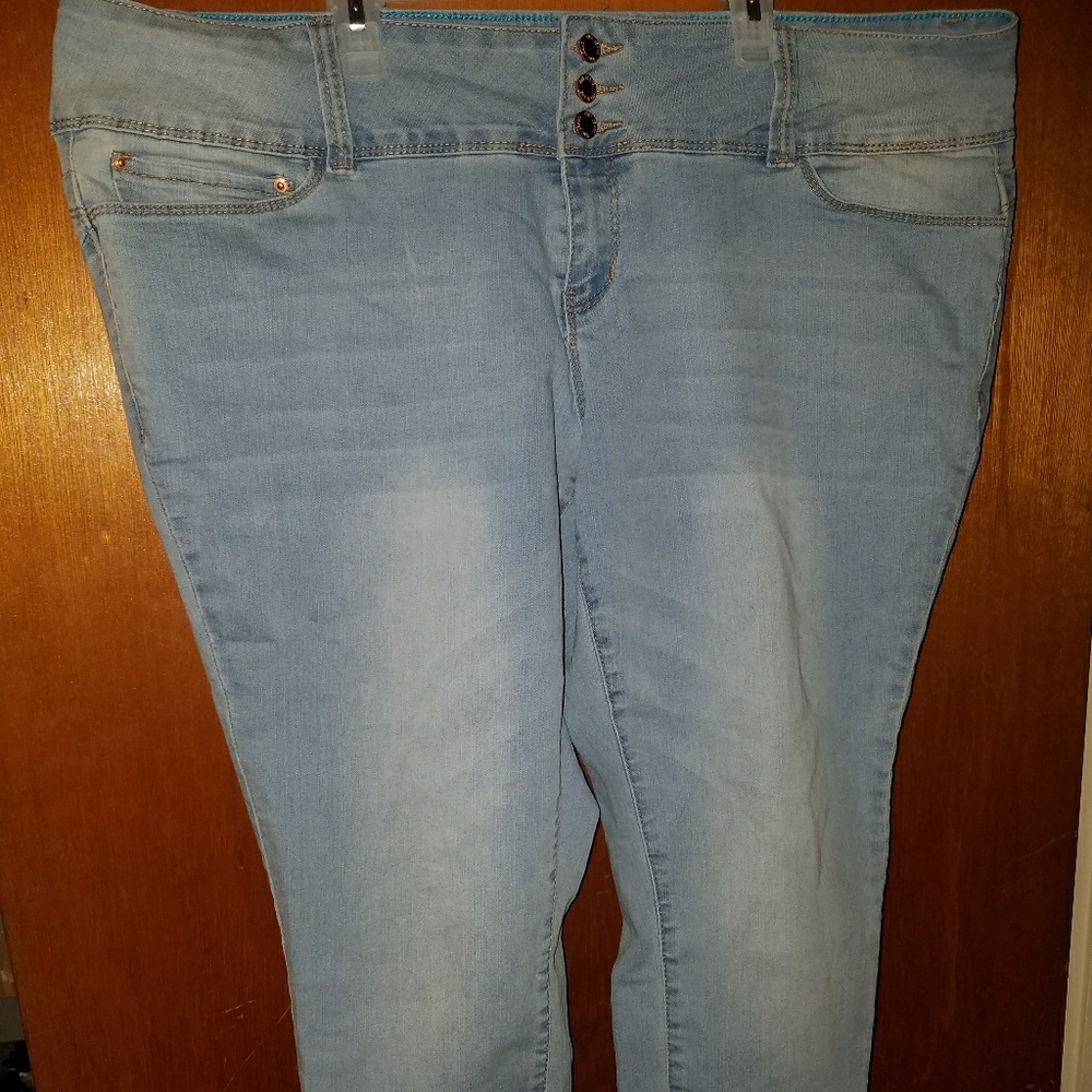 Cropped jeans